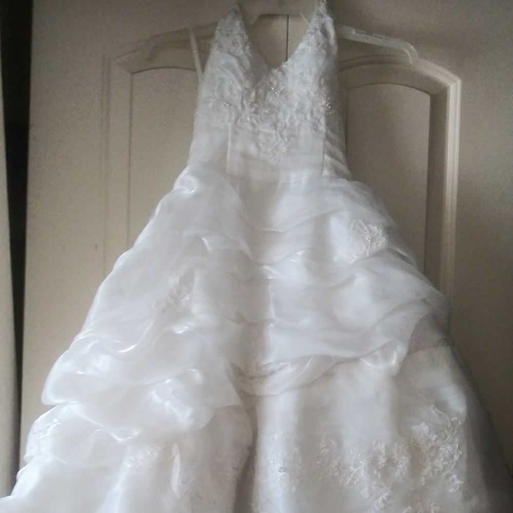 Little girl wedding corset dress